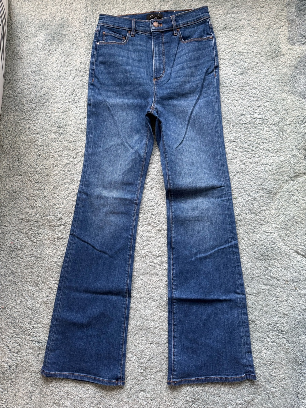 Ann Taylor Women's Dark Blue Flare Jeans